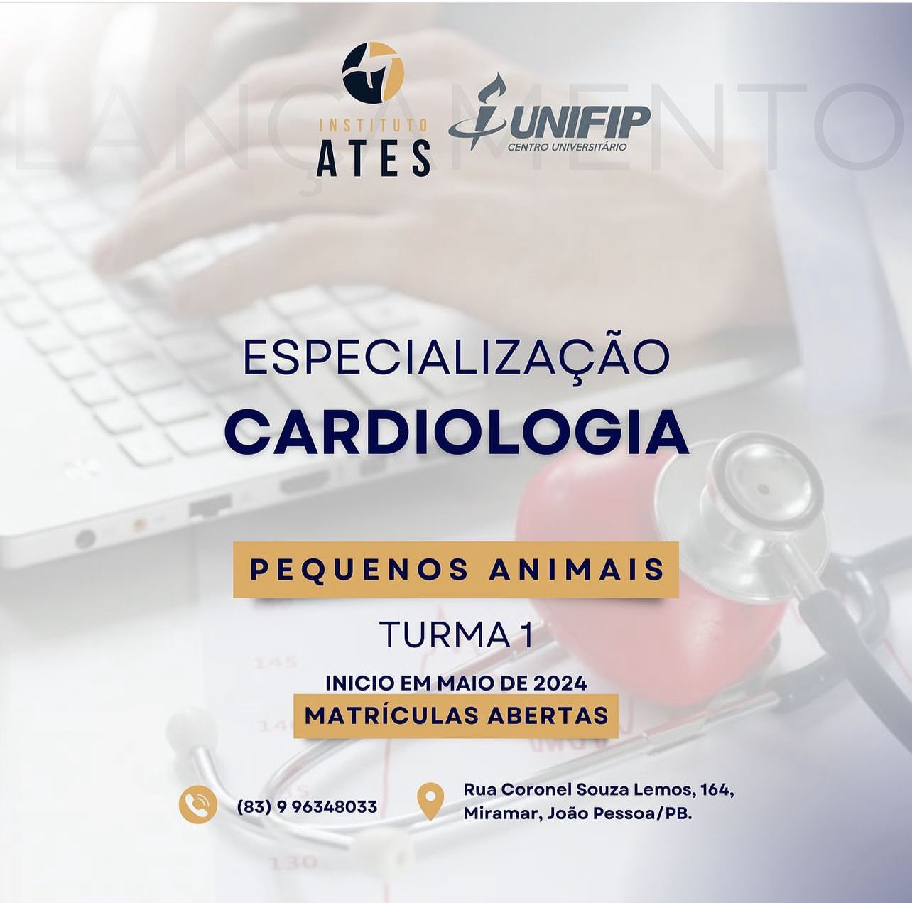 Instituto Ates - ESPECIALIZAÇÃO EM CARDIOLOGIA VETERINÁRIA DE PEQUENOS ANIMAIS